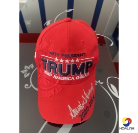 Nón đỏ thời trang Trump 