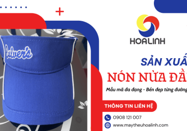 May nón nửa đầu theo yêu cầu - Hoa Linh cam kết chất lượng, giá tốt