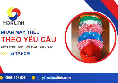May thêu theo yêu cầu tại HCM - Xưởng gia công uy tín, giá tốt