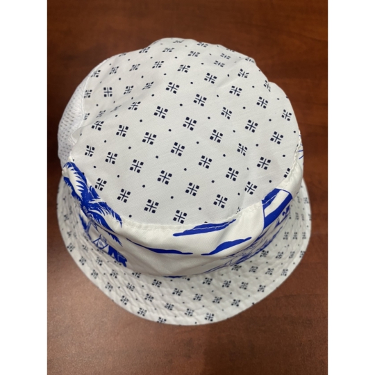 Nón vành tròn họa tiết thời trang Nam Nữ