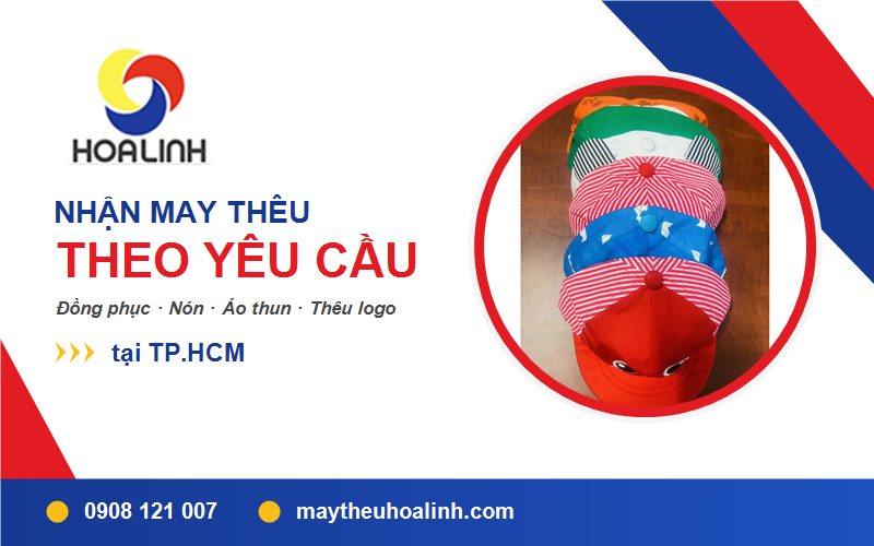 may thêu theo yêu cầu tại HCM