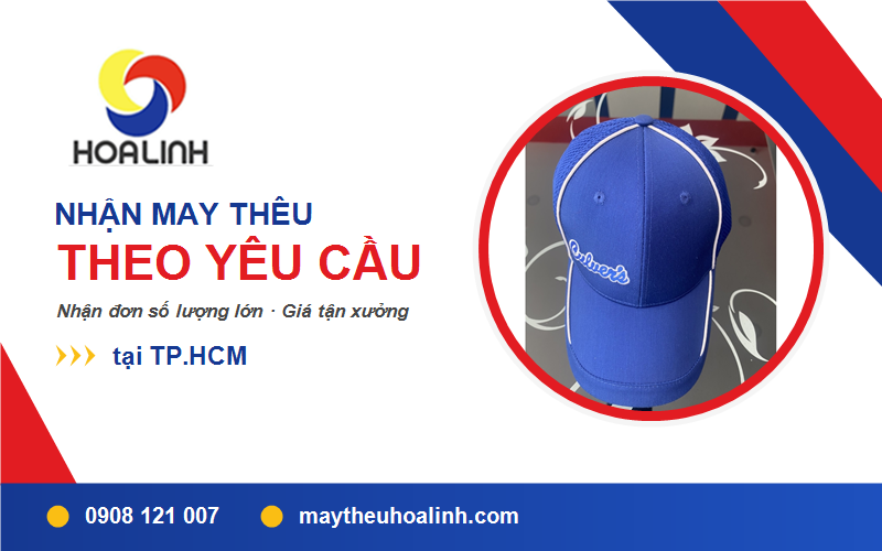 may thêu theo yêu cầu tại HCM
