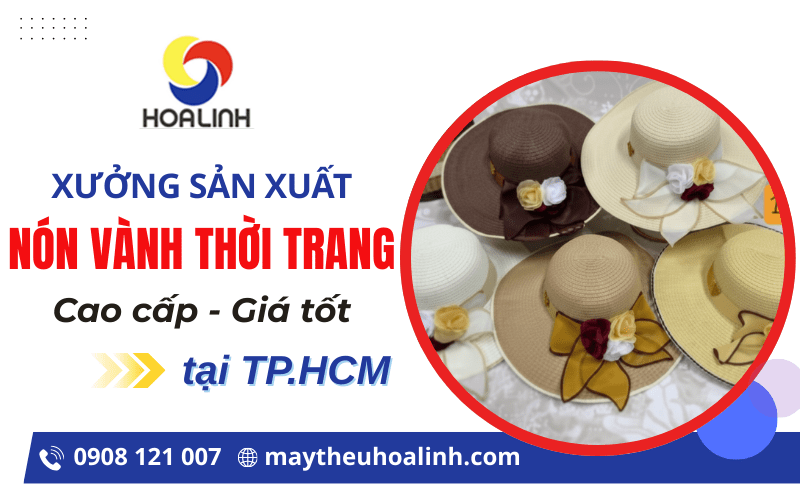 nón vành thời trang